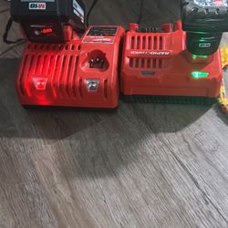 Milwaukee M18 And M12 Batteries And Chargers