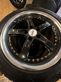 17 inch Tsw wheels with 235/45/17 tires bolt pattern 5x108