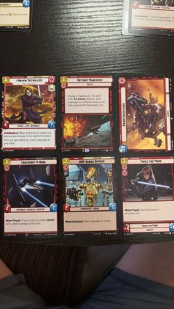 Star Wars Unlimited TCG Card Lot