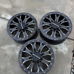 15" Raceline Mamba Wheels (4x156, Polaris RZR, Kawasaki KRX, Speed UTV, Yamaha YXZ)