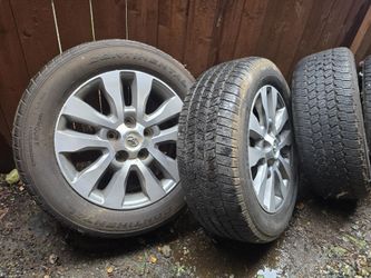 Tundra Rims & Tires With TPMS Sensors  275/55R20