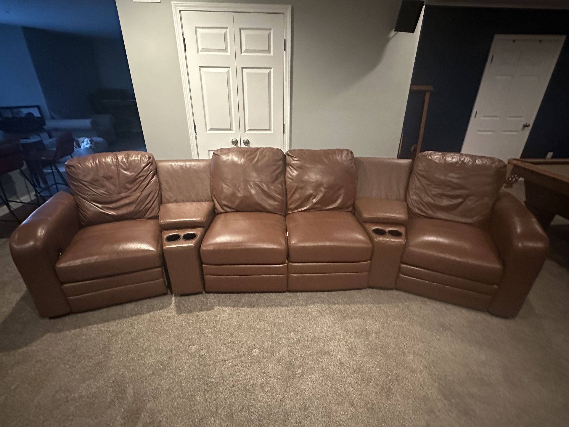 Reclining Sectional with Storage