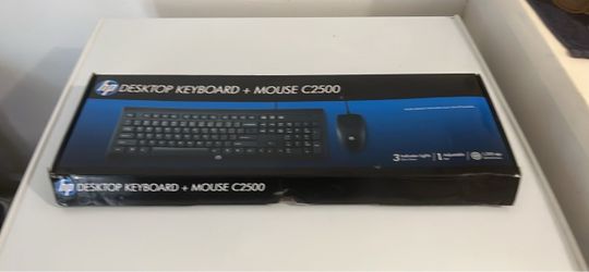 HP keyboard and mouse set NEW
