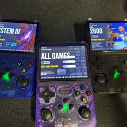 New R36S Game Console, Arkos System 