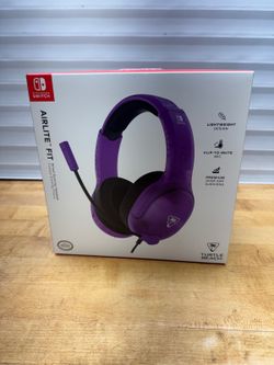 Turtle Beach Airlite Fit Wired Gaming Headset for Nintendo Switch, Purple