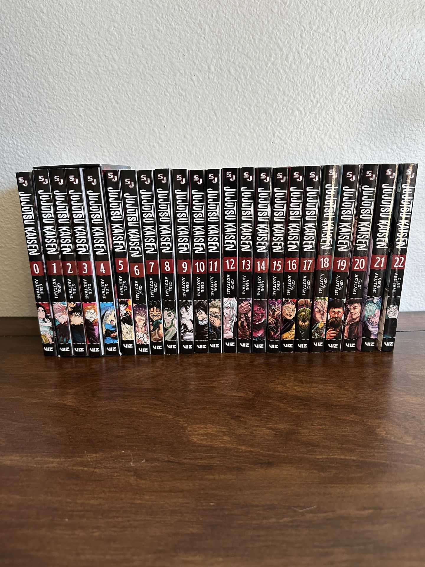 Jujutsu Kaisen Manga Vol. 0-22 