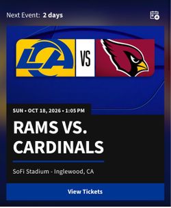 2 LA Rams vs Arizona Cardinals
