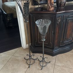 Candle Holders Wrought Iron