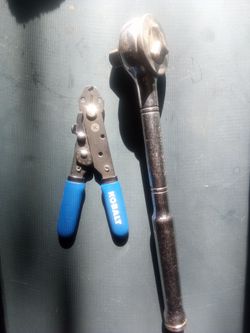 Ratchet and Pliers