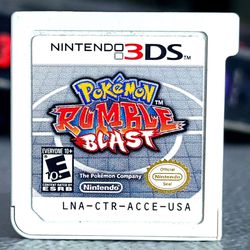 Pokemon Rumble Blast (Nintendo 3DS, 2011) *TRADE IN YOUR OLD GAMES FOR CSH OR CREDIT HERE/WE FIX SYSTEMS*
