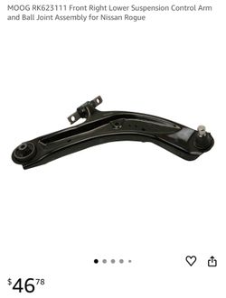 Nissan Rogue Front Right Control Arm