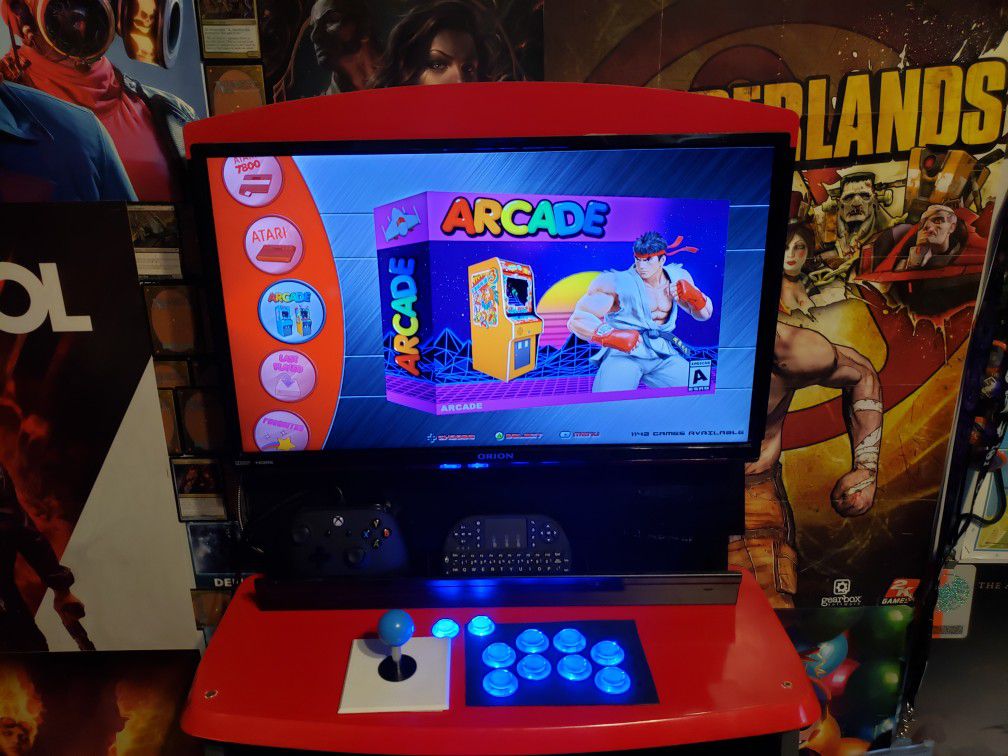 Homemade arcade cabinet (40,000+ games)