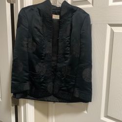 Old Peking Silk Company Black Coat 