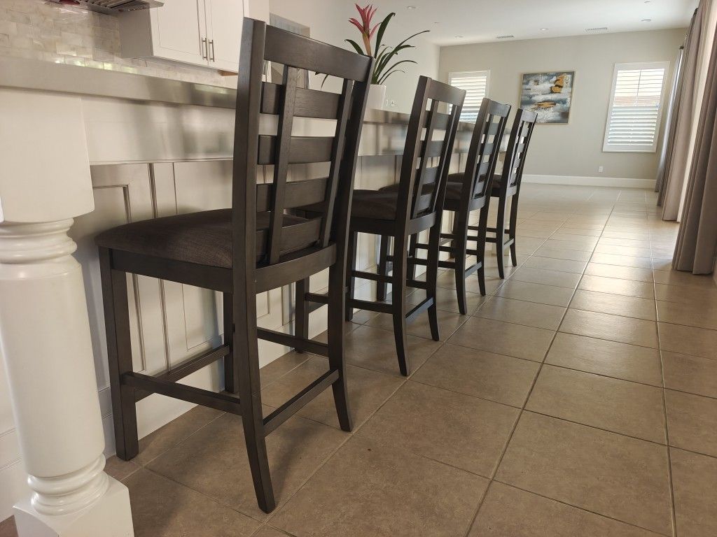 Set Of 4 - Bar Stools