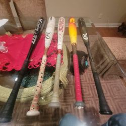 Baseball Bats For Sale. My Son Ha Grown Out Of Them. 