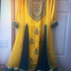 New Latest Indian/ Pakistani Party Dress ( Three Piece)