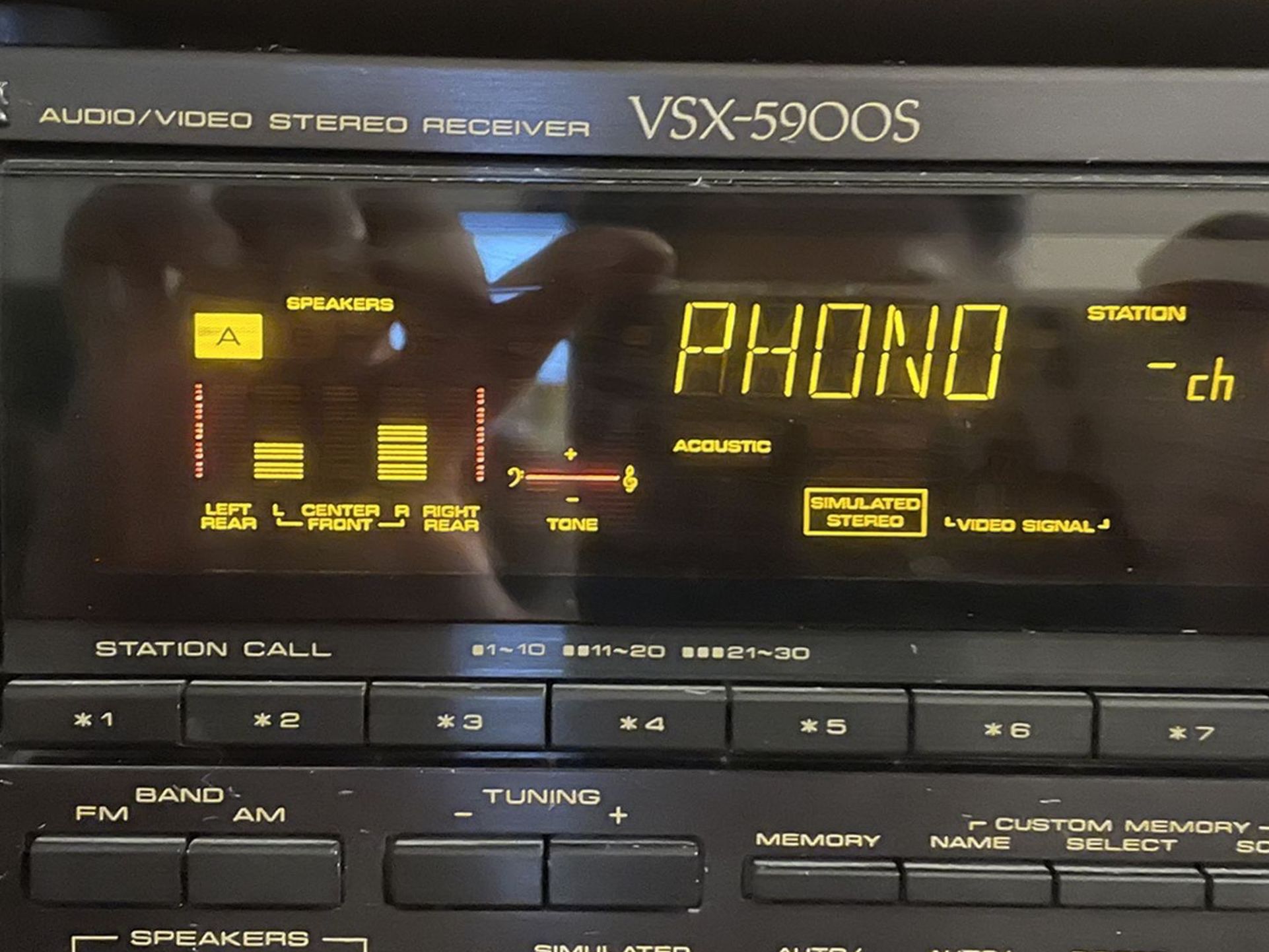 Pioneer VSX - 5900S Advance Technology Receiver