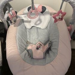 Mini Mouse Bouncer With Vibrator 