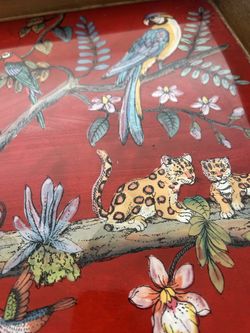 Beautiful vintage tray!