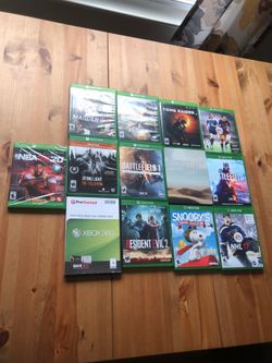 Xbox one Games for sale buy the lot or individually