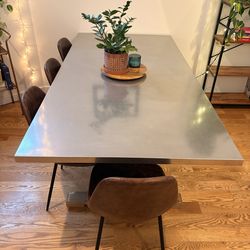Large Farmhouse / Industrial Dining Table