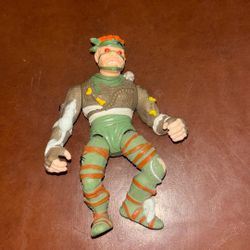 Teenage Mutant Ninja Turtles Rare Villain Rat King Action Figure 1989 Playmates