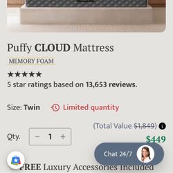 puffy cloud mattress