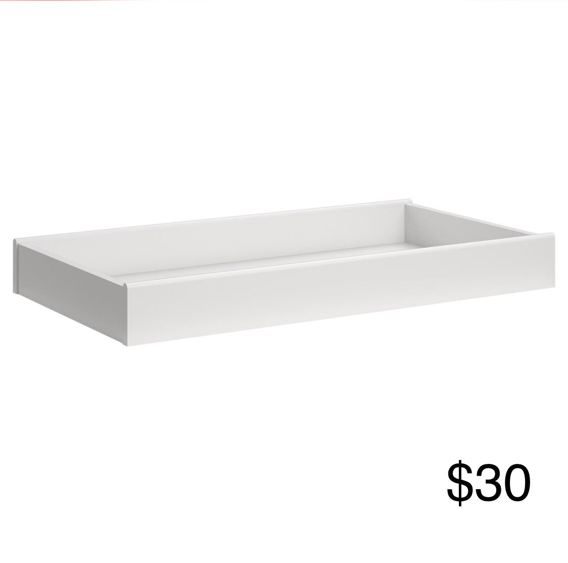 Baby Changing Table Topper in White (NEW)