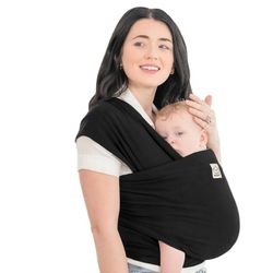 Baby Wraps Carrier - All in 1 Original Baby Sling Carrier, Easy to Wear - Black