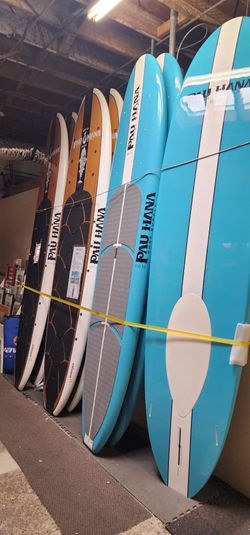 Stand up Paddle Boards Pau Hana’s Big EZ and Anglers
