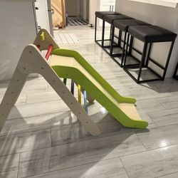 Wooden Toddler Slide 