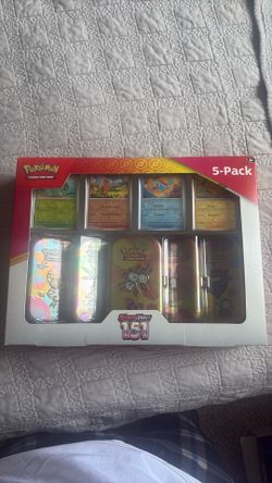 Pokémon 151 5 Tin pack
