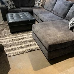 Ballinasloe Smoke RAF Sectional Ashley/ couch /Living room set