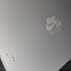 Black Air Forces Size 7 New