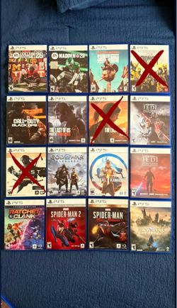 (‼️SELLING FASTTT💨)PLAYSTATION DISC GAMES DON’T MISS OUT 🎮🔥