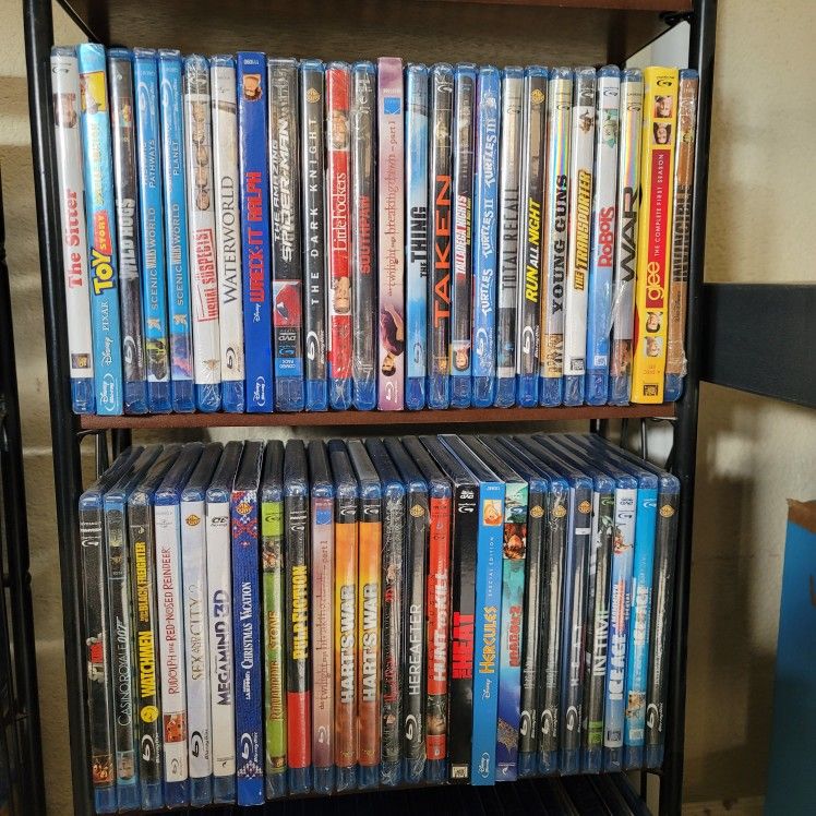 $7 BLU RAYS NEW IN PACKAGE. MANY TITLES TO CHOOSE FROM. $7  OR TRADE FOR A MOVIE TITLE  I DO NOT ALREADY OWN. 