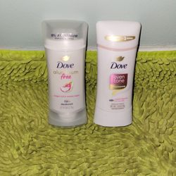 2 Dove Deodorants 2.6oz 