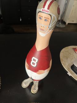 San Francisco 49s Steve Young #8 Bowling Pin