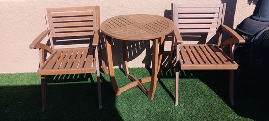 Bistro, Patio set, Acacia, Teak