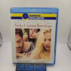 Vicky Cristina Barcelona (Blu-ray , 2008 ) - RARE HTF OOP Blockbuster Exclusive 