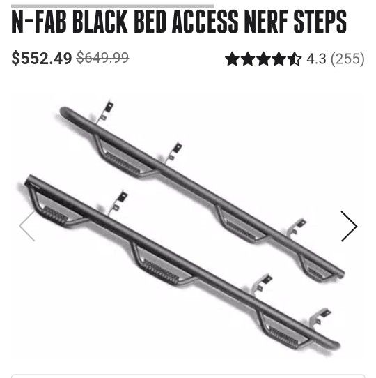 Toyota Tundra Double Cab NFAB NERF BARS
