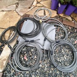 Master Lock Steel Cable with Looped Ends, 30 ft. Long