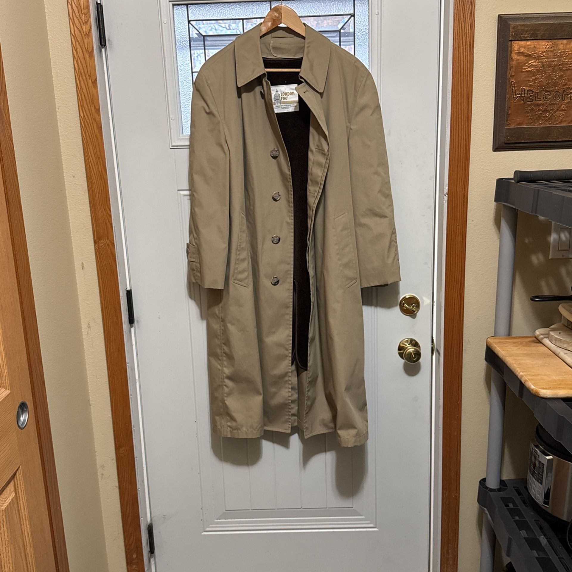 london fog trench