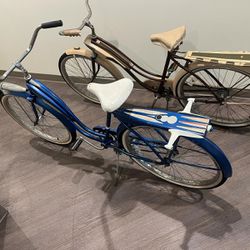 Two vintage bicycles, one a Skyrider… Both with good tires…  $125 each