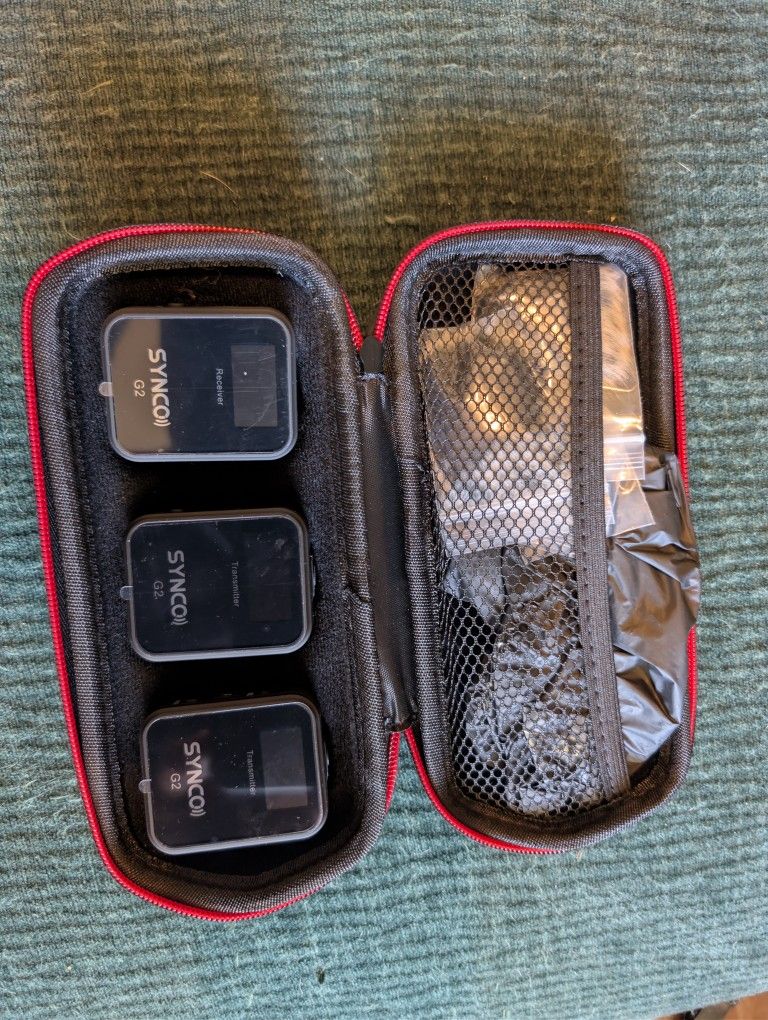 SYNCO G2 (A2) Wireless Mic System β Brand New, Never Used β $80 (Firm)