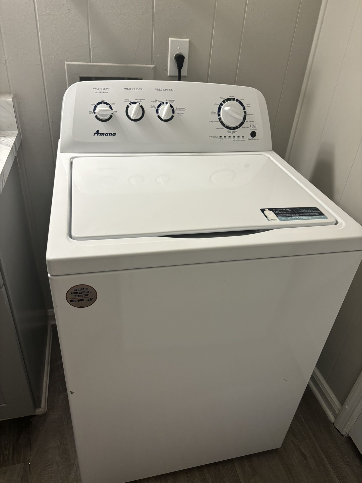AMANA TOP LOAD WASHER