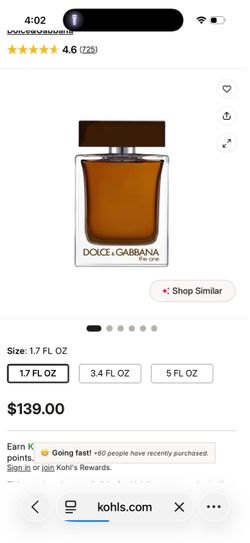 Dolce & gabbana the one