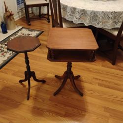 Side Tables Both $50