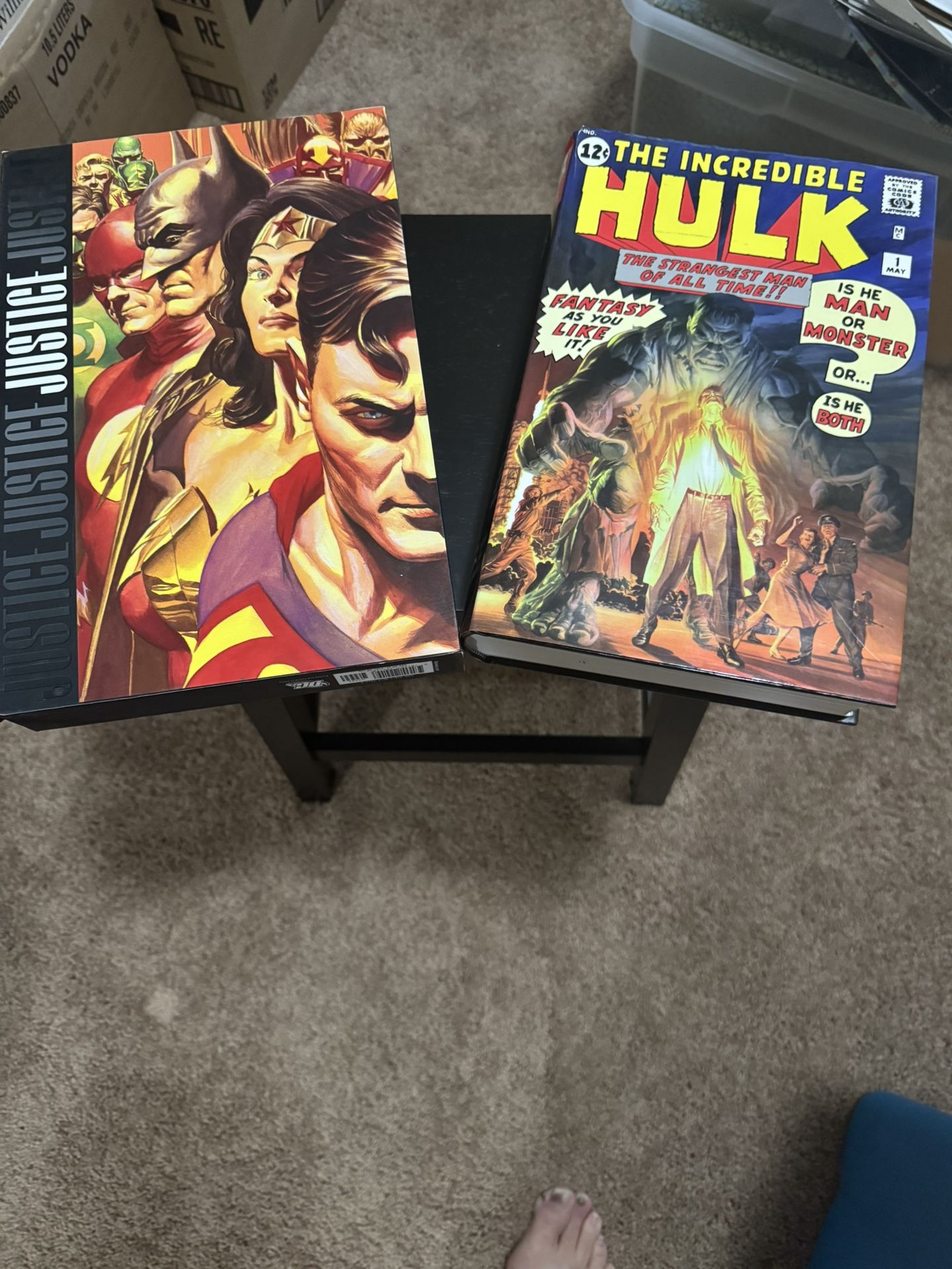 The Incredible Hulk Omnibus/Absolute Justice Hardcovers