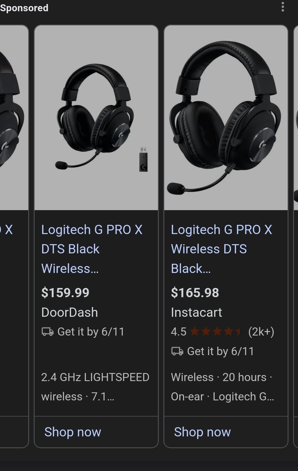 Logitech G PRO X DTS